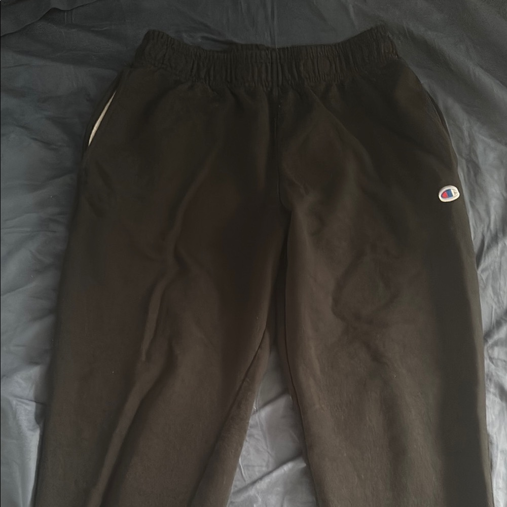 Champion Black Sweatpants Relaxed Fit Joggers